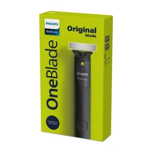 ماشین اصلاح موی صورت فیلیپس مدل QP1424.10 شارژی با تکنولوژی OneBlade، ضدآب، قابل استفاده خشک و مرطوب، تیغه استیل ضد زنگ، اصلاح صفر زن، دارای دو شانه 1 و 3 میلی‌متری، شارژ USB با 30 دقیقه استفاده مداوم