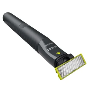 ماشین اصلاح موی صورت فیلیپس مدل QP1424.10 شارژی با تکنولوژی OneBlade، ضدآب، قابل استفاده خشک و مرطوب، تیغه استیل ضد زنگ، اصلاح صفر زن، دارای دو شانه 1 و 3 میلی‌متری، شارژ USB با 30 دقیقه استفاده مداوم