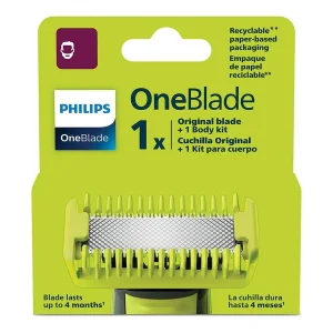 سری یدک ماشین اصلاح صورت فیلیپس مدل QP610/51 با تیغه استیل پیشرفته، مناسب اصلاح تریم، استفاده خشک و مرطوب، باتری قابل شارژ، مقاوم در برابر آب