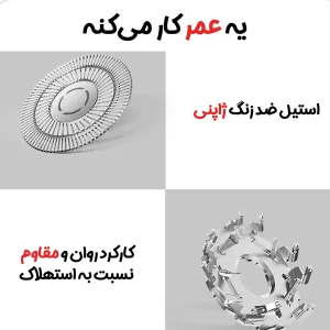 ماشین اصلاح موی صورت شیائومی مدل MIJIA S500 2021 به همراه سری یدک