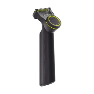ماشین اصلاح موی صورت فیلیپس مدل QP6530/23 با تیغه استیل ضدزنگ، خط زن و صفرزن، ضدآب، استفاده خشک و مرطوب، شانه اصلاح مدرج 12 درجه (0.5 تا 9 میلی‌متر)، شارژ 1 ساعته برای 90 دقیقه استفاده و طراحی ارگونومیک