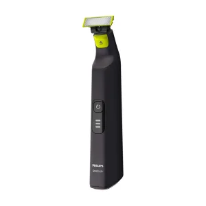 ماشین اصلاح موی صورت فیلیپس مدل QP6530/23 با تیغه استیل ضدزنگ، خط زن و صفرزن، ضدآب، استفاده خشک و مرطوب، شانه اصلاح مدرج 12 درجه (0.5 تا 9 میلی‌متر)، شارژ 1 ساعته برای 90 دقیقه استفاده و طراحی ارگونومیک