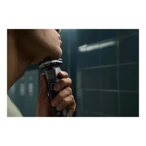 ماشین اصلاح موی صورت فیلیپس مدل SHAVER 5000 Series با تیغه‌های کربن استیل، سنسور هوشمند، سرهای انعطاف‌پذیر 360 درجه، ضد آب، قابلیت اصلاح با شماره صفر، شارژ سریع و منبع انرژی کابل USB
