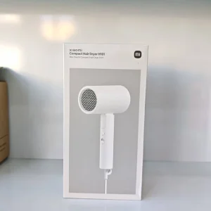 سشوار مسافرتی 1600 وات شیائومی مدل H101 New، موتور AC، وزن 566 گرم، دارای سری متمرکز‌کننده باریک با ویژگی صاف‌کنندگی، با قابلیت فناوری تولید یون