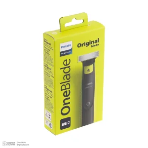 ماشین اصلاح موی صورت فیلیپس مدل QP2724/10 با قابلیت استفاده خشک و مرطوب، ضدآب، تیغه استیل ضدزنگ کربن ضدحساسیت، سیستم محافظت دوگانه، سه شانه 1، 3 و 5 میلی‌متری، شارژ 8 ساعت و عمر تیغه 4 ماه