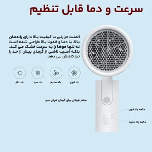 سشوار مسافرتی میجیا مدل CMJ02LXW