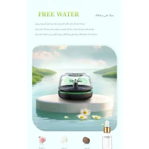 خوشبوکننده خودرو بیسوس مدل BS-CX018 با رایحه  Free Water حجم ۱۵ میلی لیتر
