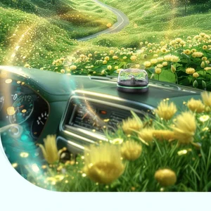 خوشبوکننده خودرو بیسوس مدل BS-CX018 با رایحه  Free Water حجم ۱۵ میلی لیتر