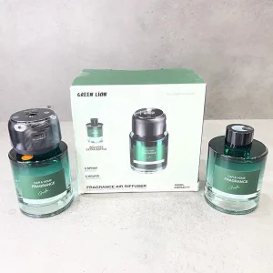 دستگاه تصفیه‌کننده هوای خودرو گرین لاین مدل CAMBO با رایحه Cologne flavor حجم 320 میلی لیتر