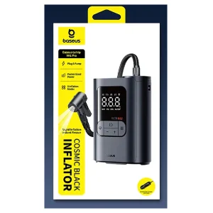 کمپرسور هوا فندکی ۱۱۰ وات با حداکثر فشار ۱۵۰ پی اس آی بیسوس مدل C0119701