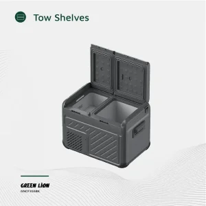 یخچال فریزر خودرو گرین لاین مدل GCF-35 ظرفیت 35 لیتر