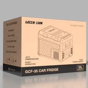 یخچال فریزر خودرو گرین لاین مدل GCF-35 ظرفیت 35 لیتر