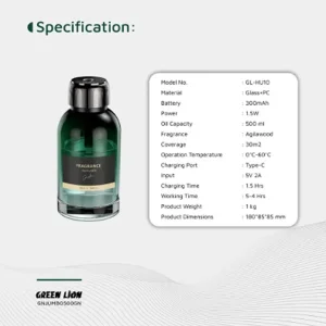 خوشبوکننده خودرو گرین لاین مدل jumbo حجم 500 میلی لیتر