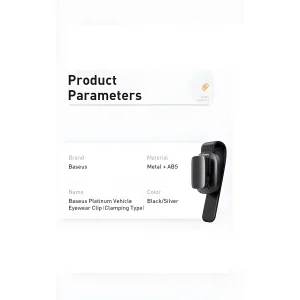 نگهدارنده عینک خودرو بیسوس مدل B-Clamping