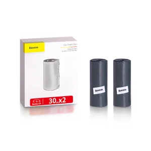 کیسه زباله سطل خودرو بیسوس مدل CRLJD-0G بسته 2 عددی