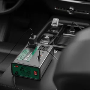 مبدل برق خودرو گرین لاین مدل   GC-300 ظرفیت 300 وات