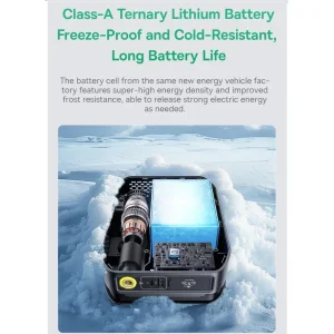 جامپ استارتر خودرو باسئوس مدل Super Energy 4-in-1 Car Jump Starter 1200A