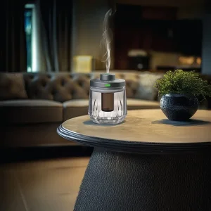 خوشبوکننده خودرو گرین لاین مدل Green Lion Crystal Fragrance Diffuser GNCRFRDIFGY حجم 30 میلی لیتر