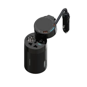 مبدل برق خودرو پاورولوجی مدل CAR POWER INVERTER 200W UNIVERSAL PWCPI200WBK