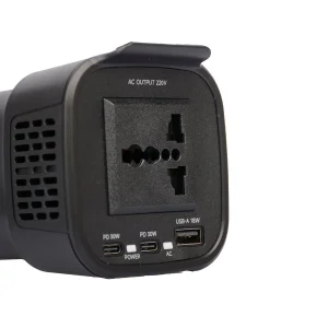 مبدل برق خودرو پاورولوجی مدل POWER INVERTER 150W P150INVBK