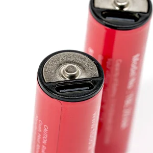 باتری قلمی شارژی تسکو مدل TBL 20 با درگاه USB-C به همراه کابل شارژ بسته دو عددی