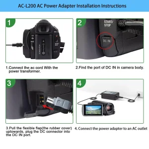 شارژر دوربین سونی مدل AC-L200C