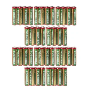باتری قلمی توشیبا مدل Heavy Duty R6 مجموعه 40 عددی