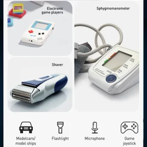 باتری قلمی قابل شارژ بیسوس مدل PCWH000011  بسته دو عددی