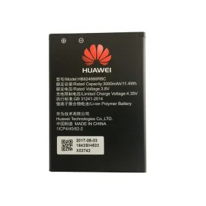 باتری لیتیومی هوآوی مدل HB824666RBC ظرفیت 3000 میلی آمپر ساعت مناسب برای مودم  M60