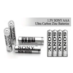 باتری نیم قلمی سونی مدل R03 NEW ULTRA بسته 12 عددی