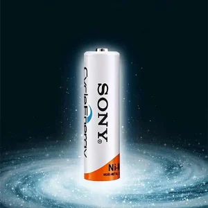 باتری قلمی قابل شارژ سونی مدل NH-AA HR15/51 ظرفیت 4600 میلی آمپر ساعت بسته 2 عددی