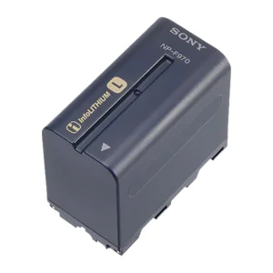 باتری دوربین سونی مدل 2NP-F970/B کد 196 مجموعه 2 عددی