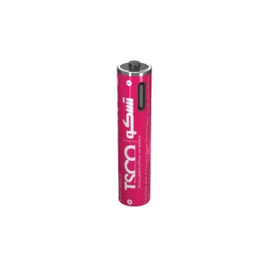 باتری نیم‌قلمی شارژی تسکو مدل TBL10 با  درگاه USB-C به همراه کابل شارژ با ظرفیت (220mAh) بسته دو عددی
