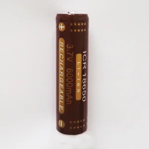 باتری لیتیوم-یون قابل شارژ سونی کد ICR-18650 ظرفیت 6000 میلی آمپرساعت بسته 2 عددی