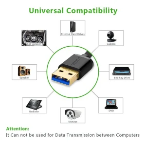 کابل لینک USB 3.0 یوگرین مدل US128 طول 2 متر