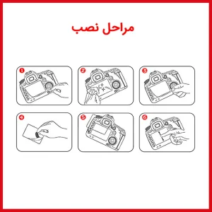 محافظ صفحه نمایش دوربین شفاف ریمکس مدل HyGEL مناسب برای دوربین فیلم برداری اینستا 360 x3 بسته 6 عددی