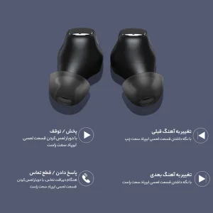 هدفون بلوتوثی باسئوس مدل Encok-WM01