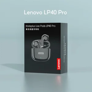 هدست بی سیم لنوو مدل MRE LP40 PRO LOW LATENCY TWS