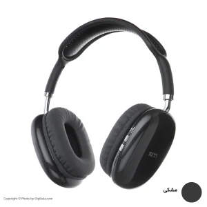 هدفون بلوتوثی تسکو مدل TH 5377 بدون قابلیت نویز کنسلینگ، درگاه شارژ USB Type-C، دارای قابلیت پشتیبانی از کارت حافظه و رادیو FM