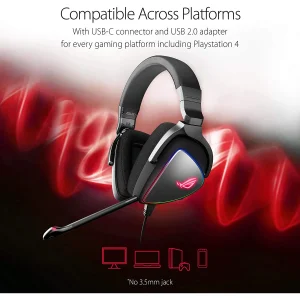 هدست مخصوص بازی ایسوس مدل ROG Delta