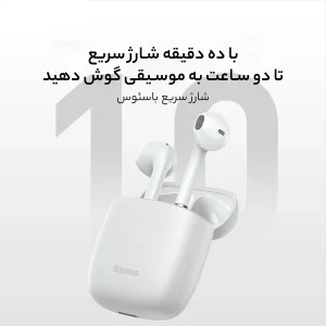 هدفون بی‌ سیم باسئوس مدل ENCOK W04