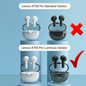 هندزفری بلوتوثی لنوو مدل Thinkplus live pods XT95 Pro Luminous