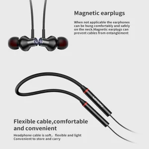 هدست بلوتوثی لنوو مدل NAS NECKBAND HE05X HANGING TWS