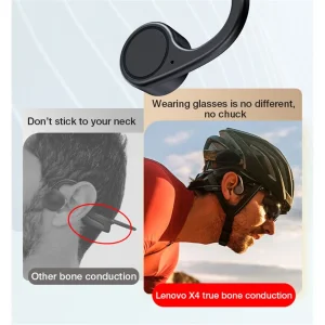 هدست بلوتوثی لنوو مدل X4 Bone Conduction IP56