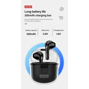 هدفون مخصوص بازی بلوتوثی لنوو مدل Thinkplus LivePods LP12