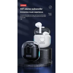 هدفون مخصوص بازی بلوتوثی لنوو مدل Thinkplus LivePods LP12