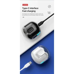 هدفون مخصوص بازی بلوتوثی لنوو مدل Thinkplus LivePods LP12