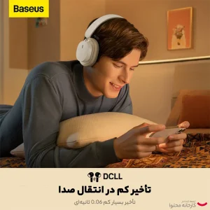 هدفون بلوتوثی بیسوس مدل GLOB 99 05 HIGH PHONE