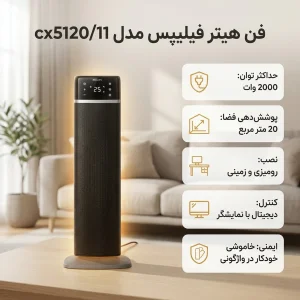 فن هیتر فیلیپس مدل cx5120/11