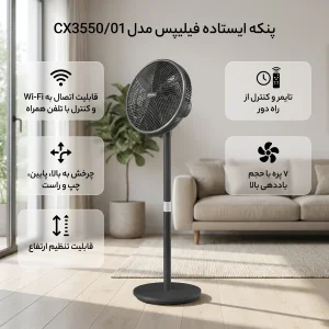 پنکه ایستاده فیلیپس مدل CX3550/01